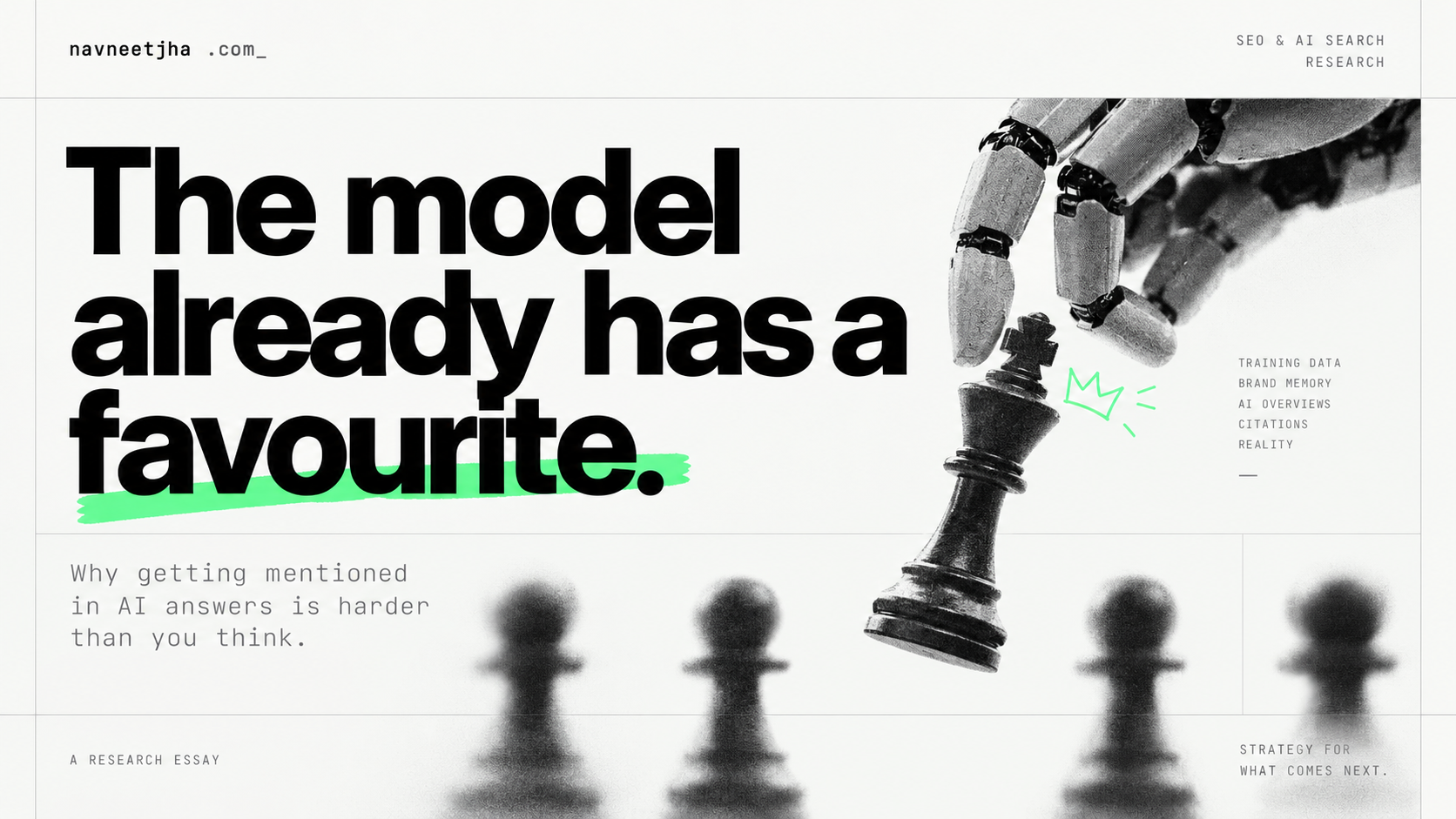 The Model Already Has a Favorite